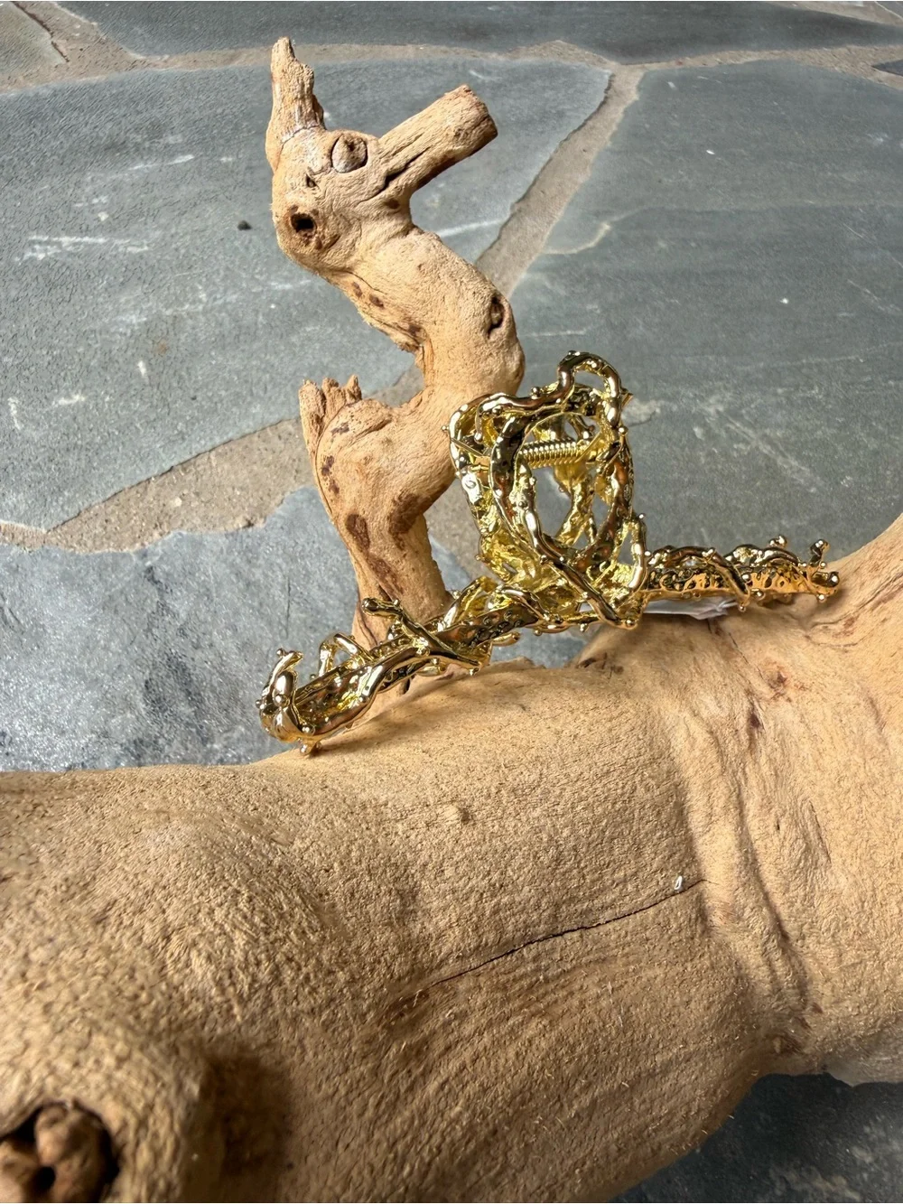 New🌟Free People-Gold Toned Metal Hair Clip